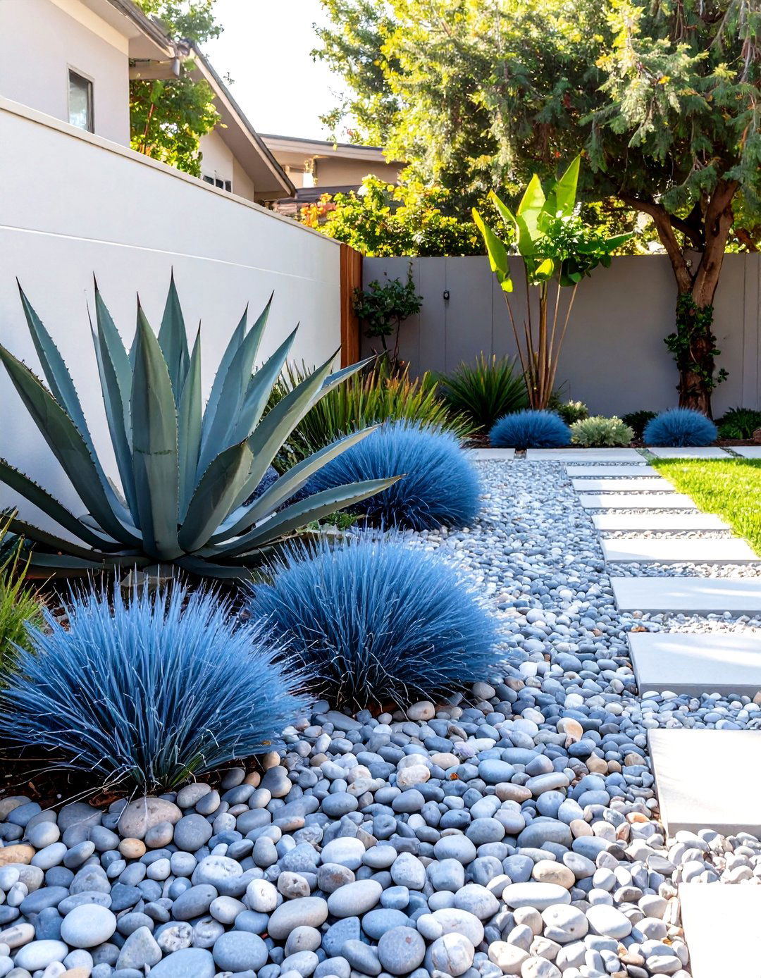 A Gravel Garden for a Low Maintenance Backyard - 30 tiny backyard ideas