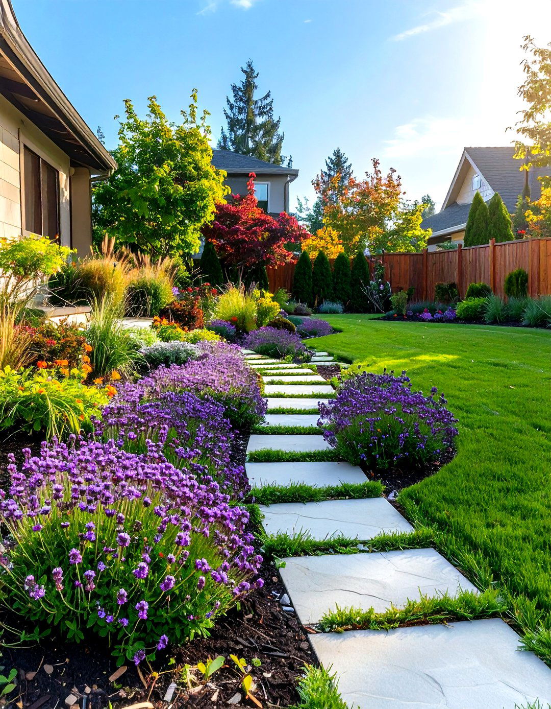 A Ground Cover Lawn Alternative - 30 front lawn cheap simple front yard landscaping ideas