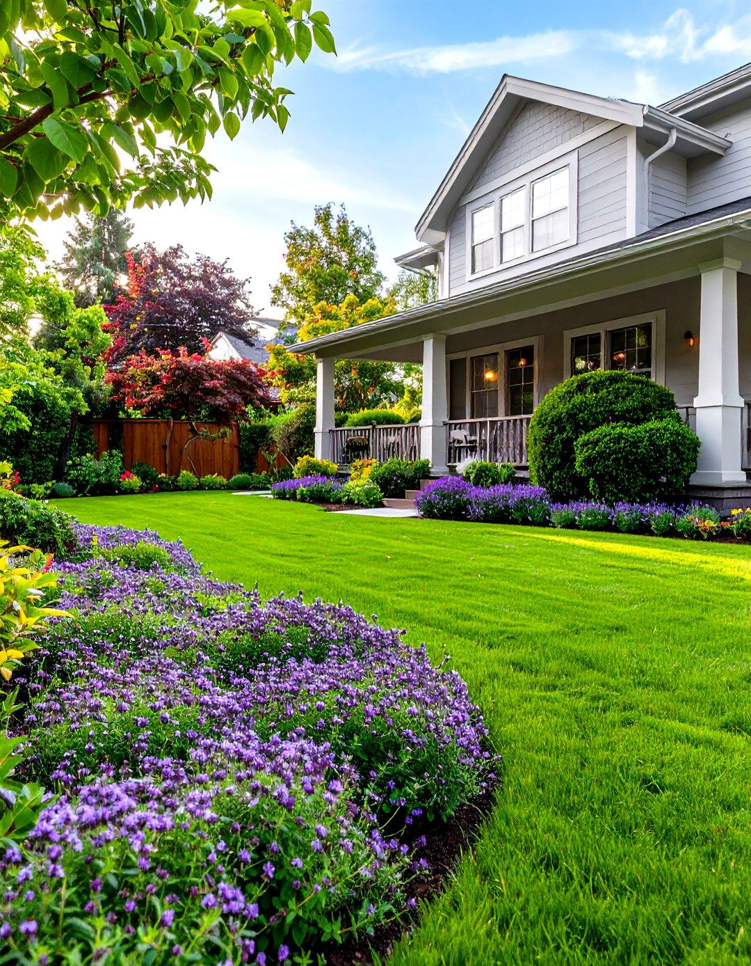 A Groundcover Lawn Alternative - 30 large backyard ideas on a budget