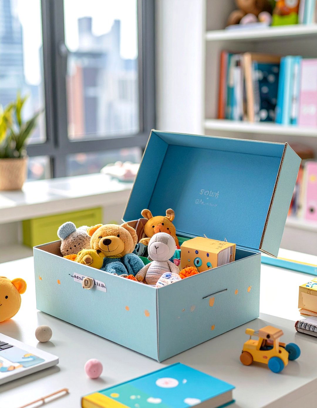 A Group Subscription Box Gift - 30 work baby shower ideas