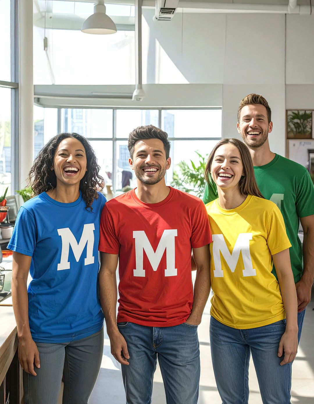 A Group of MandMs Candies Costume - 30 office halloween costume ideas