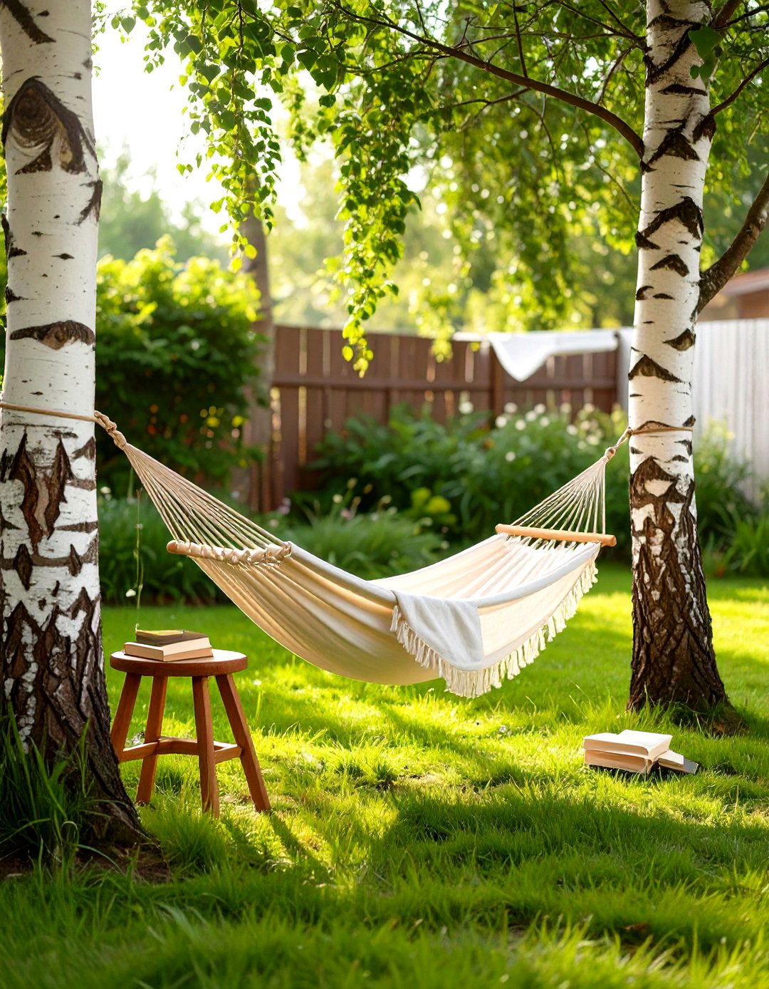 A Hammock Retreat Design - 30 small backyard designs