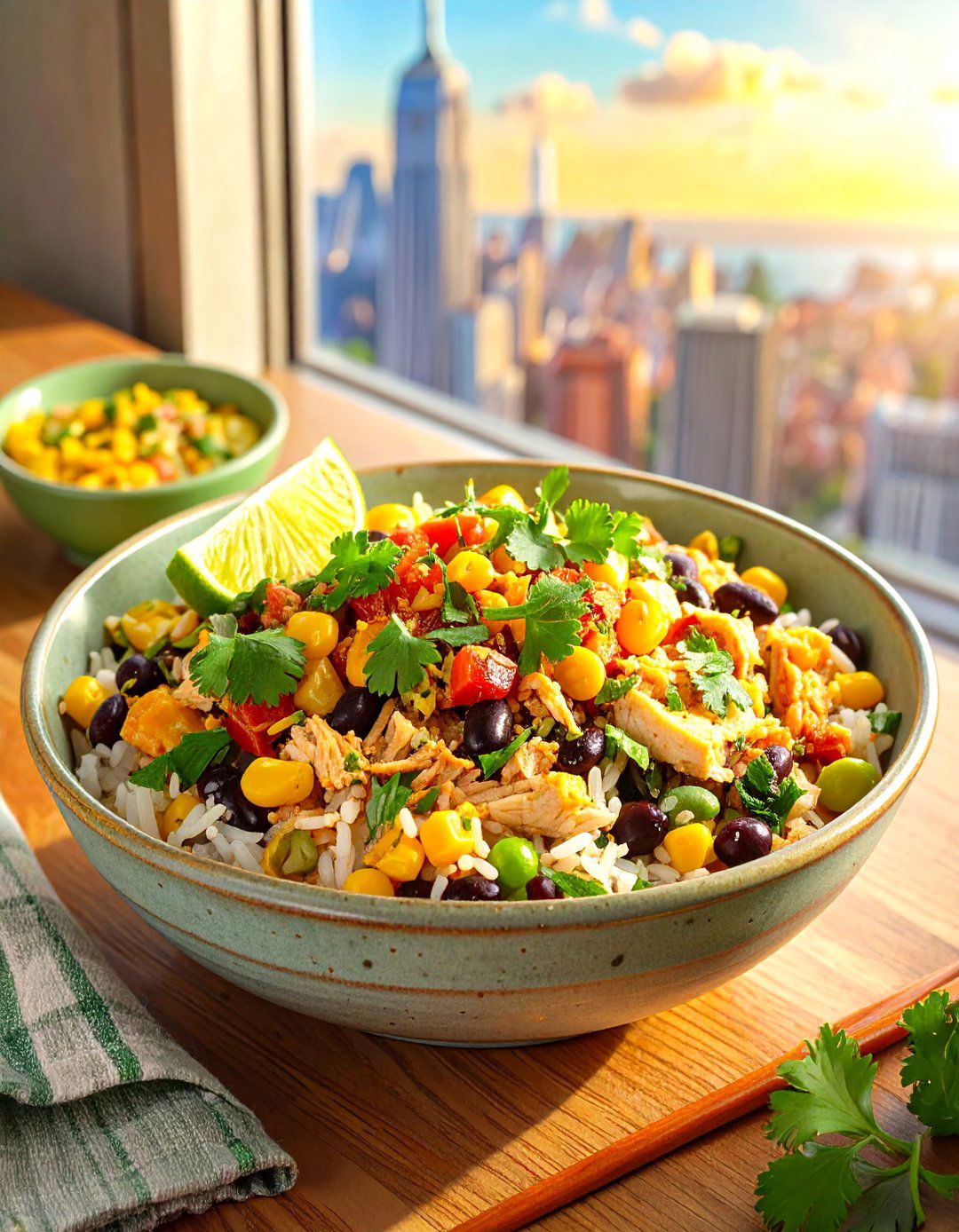 A Hearty Burrito Bowl - 30 office lunch ideas