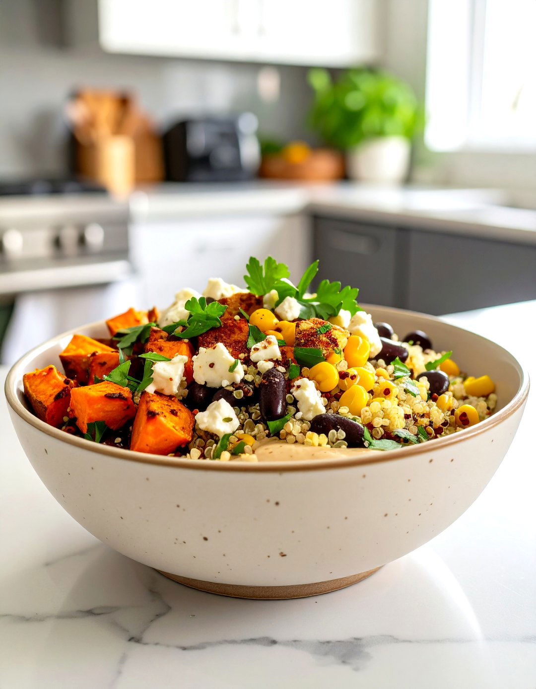 A Hearty Quinoa Grain Bowl - 30 office lunch ideas