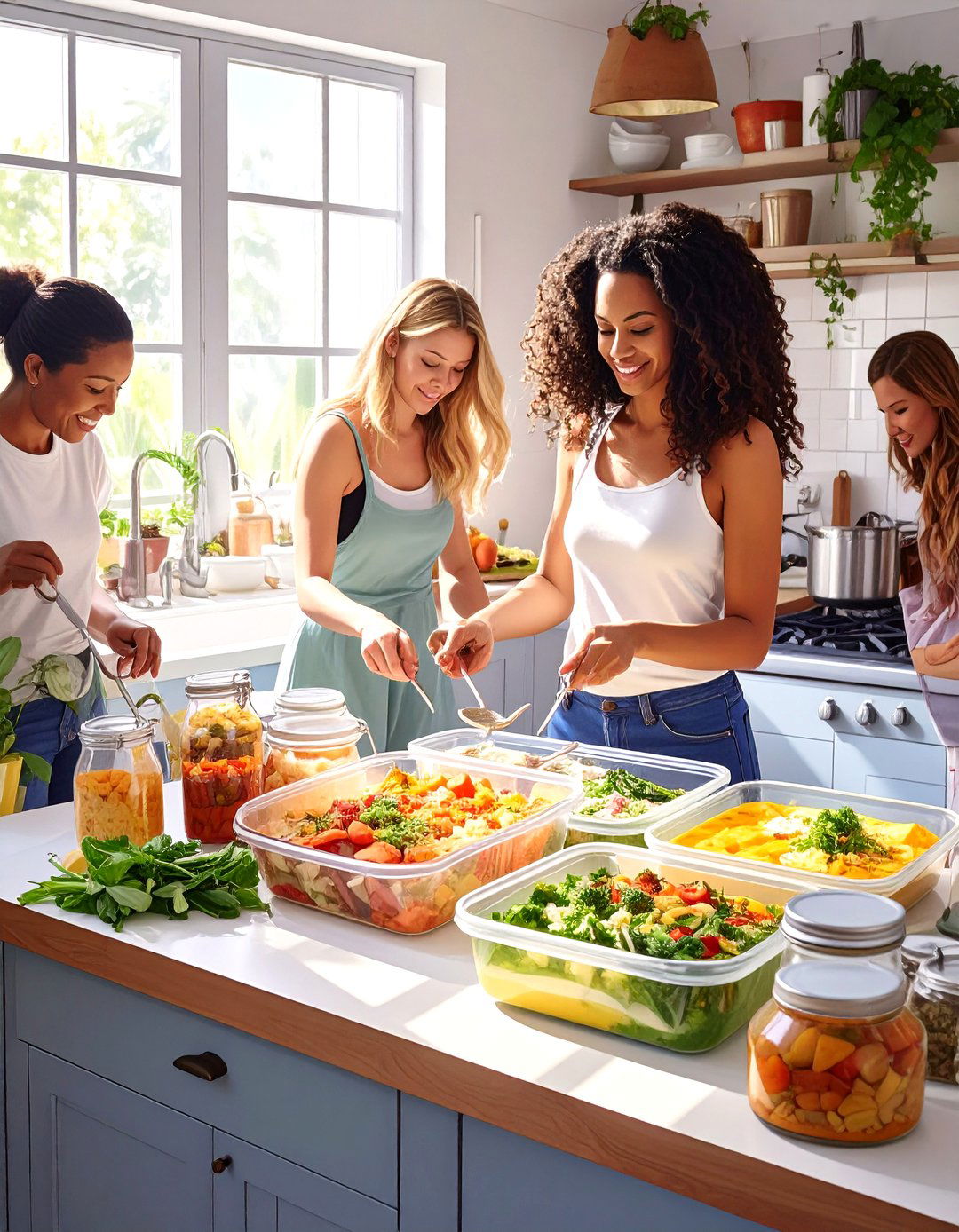 A Helping Hand Meal Prep Shower - 30 small baby shower ideas