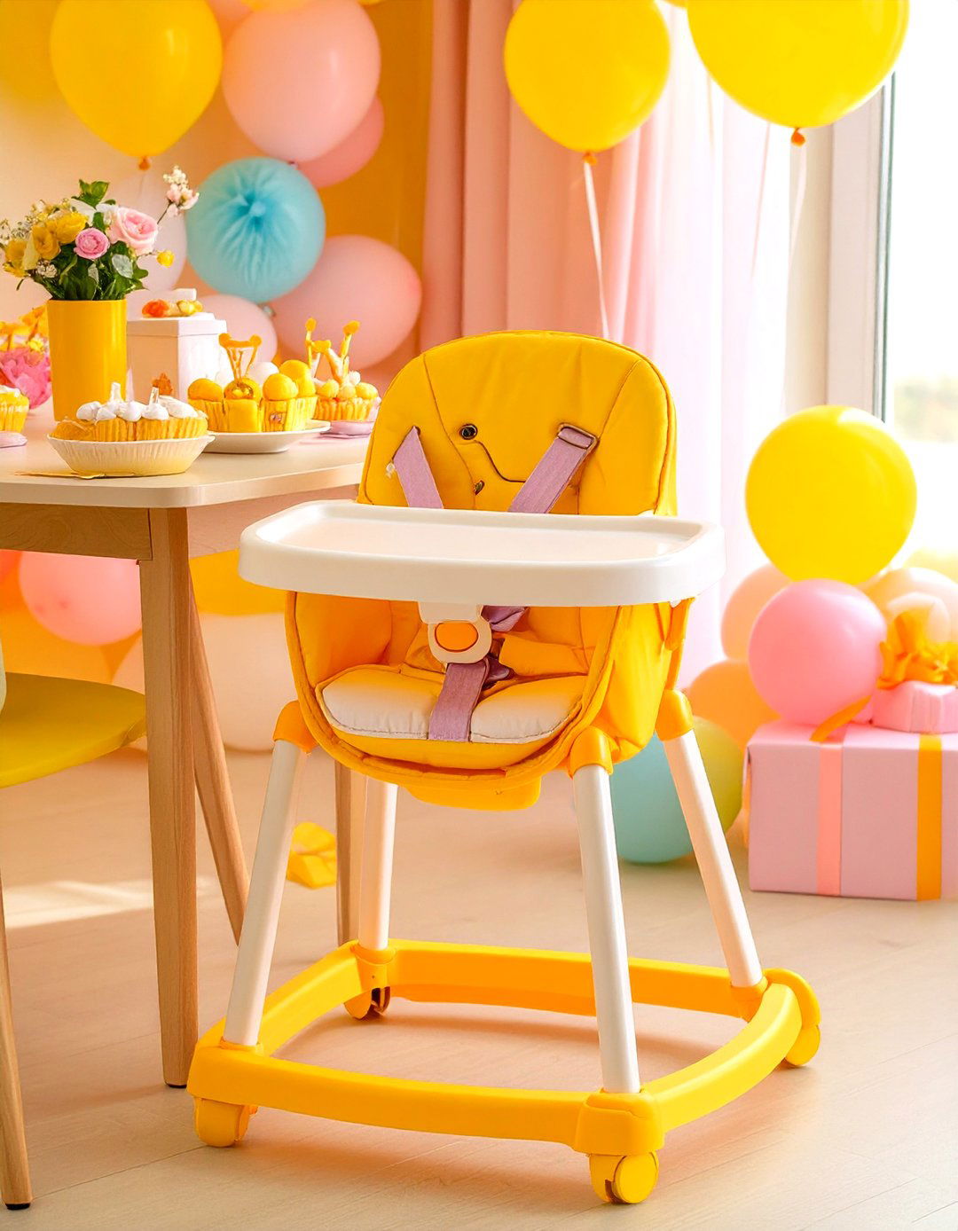 A High Chair for Future Meals - 30 baby shower gifts ideas