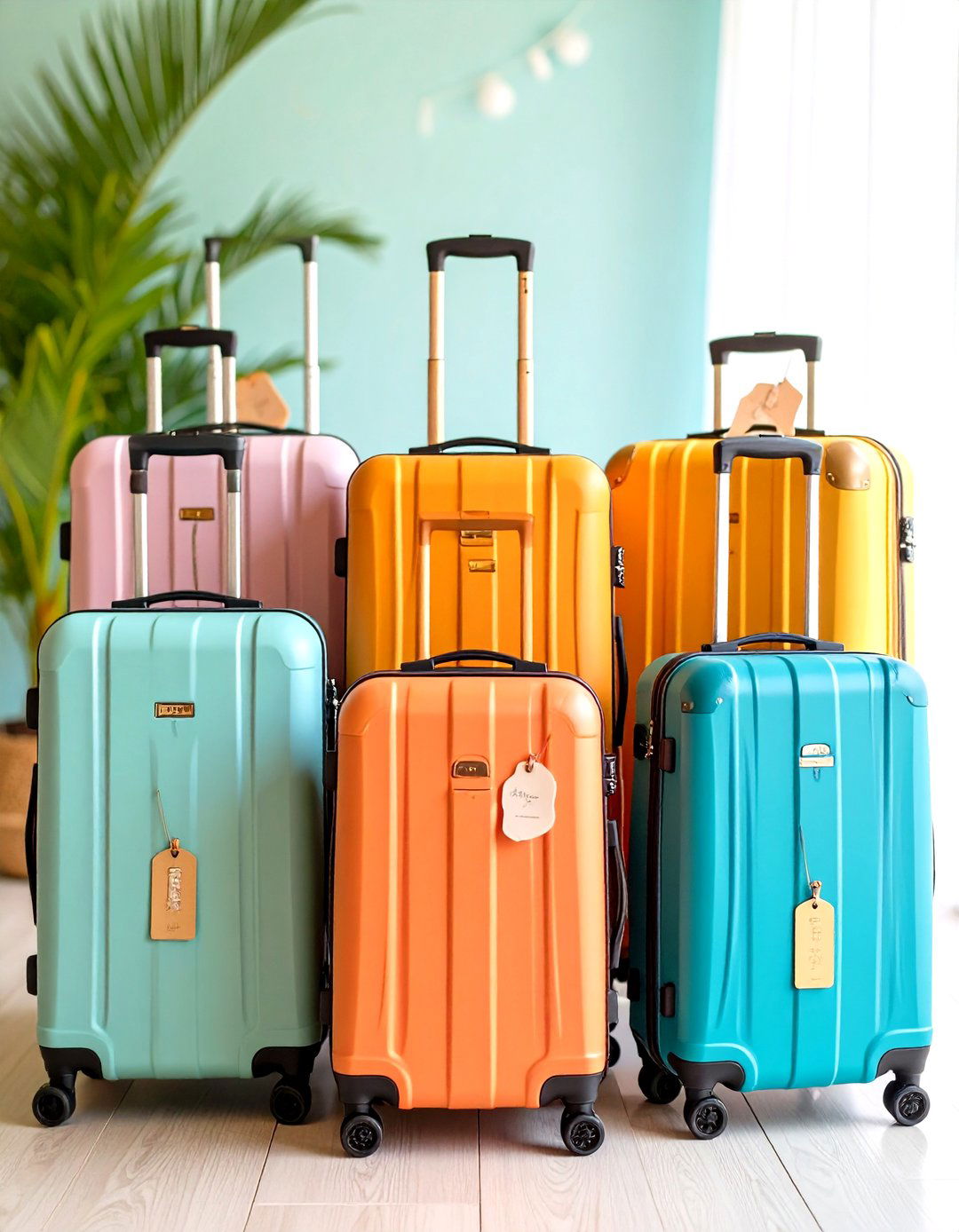 A High Quality Luggage Set for the Honeymoon - 30 gift ideas for bridal shower