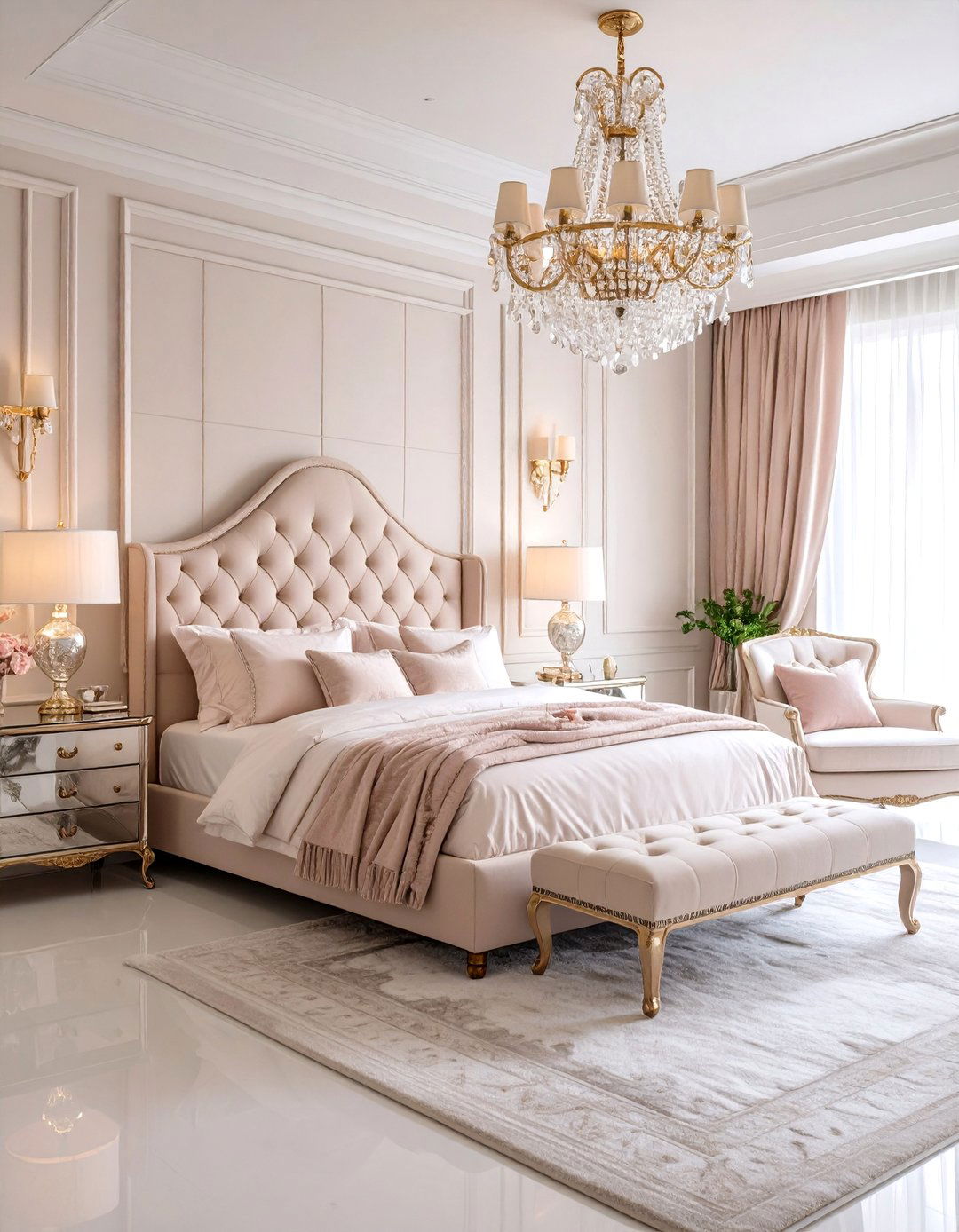 A Hollywood Regency Bedroom Retreat - 30 1930s interior design ideas