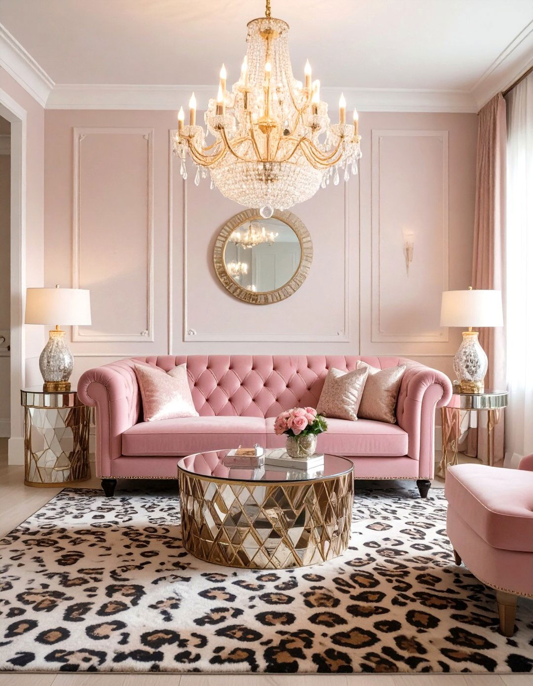 A Hollywood Regency Den - 30 den ideas