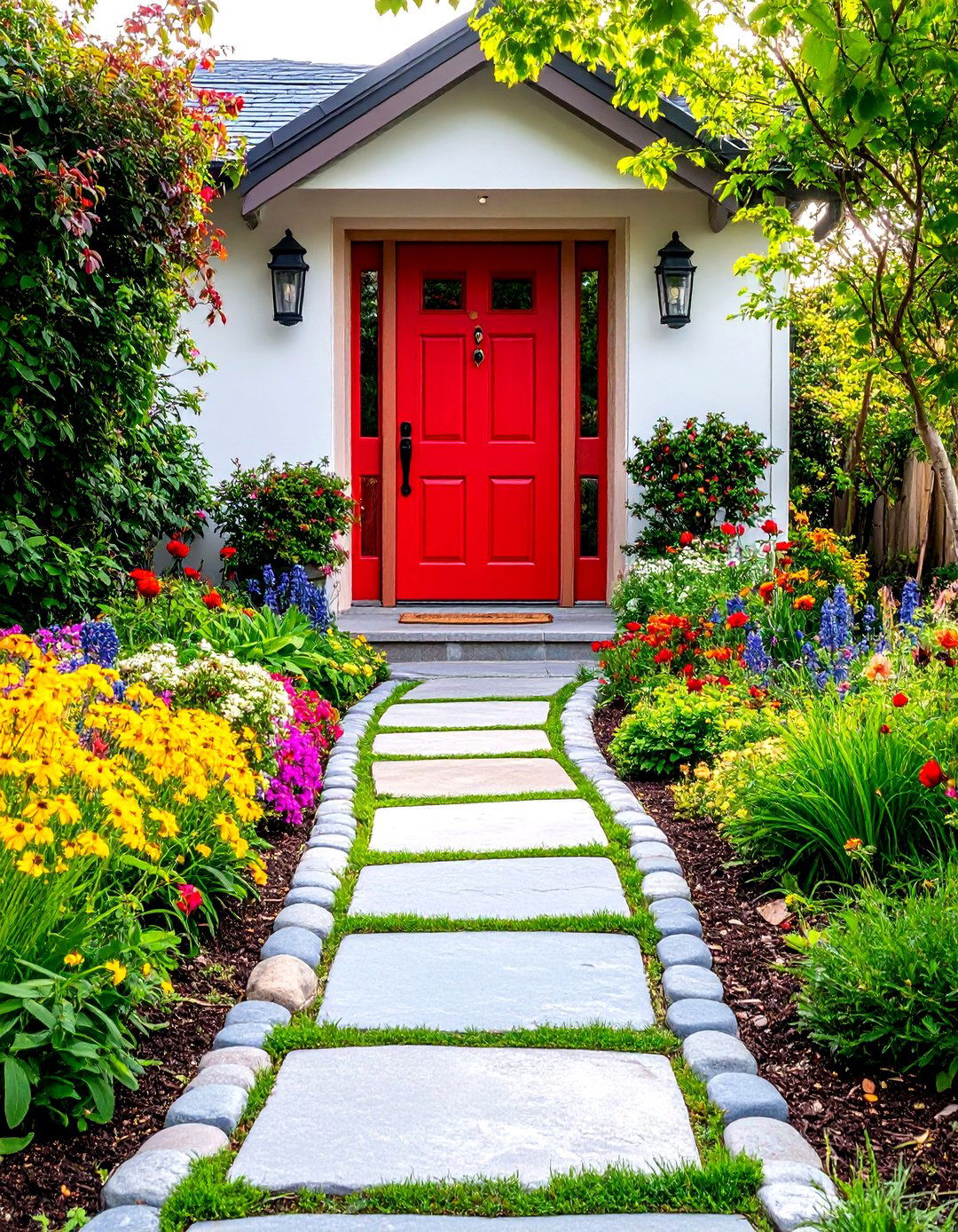 A Home Entrance with a Clear Path - 30 feng shui interior design ideas