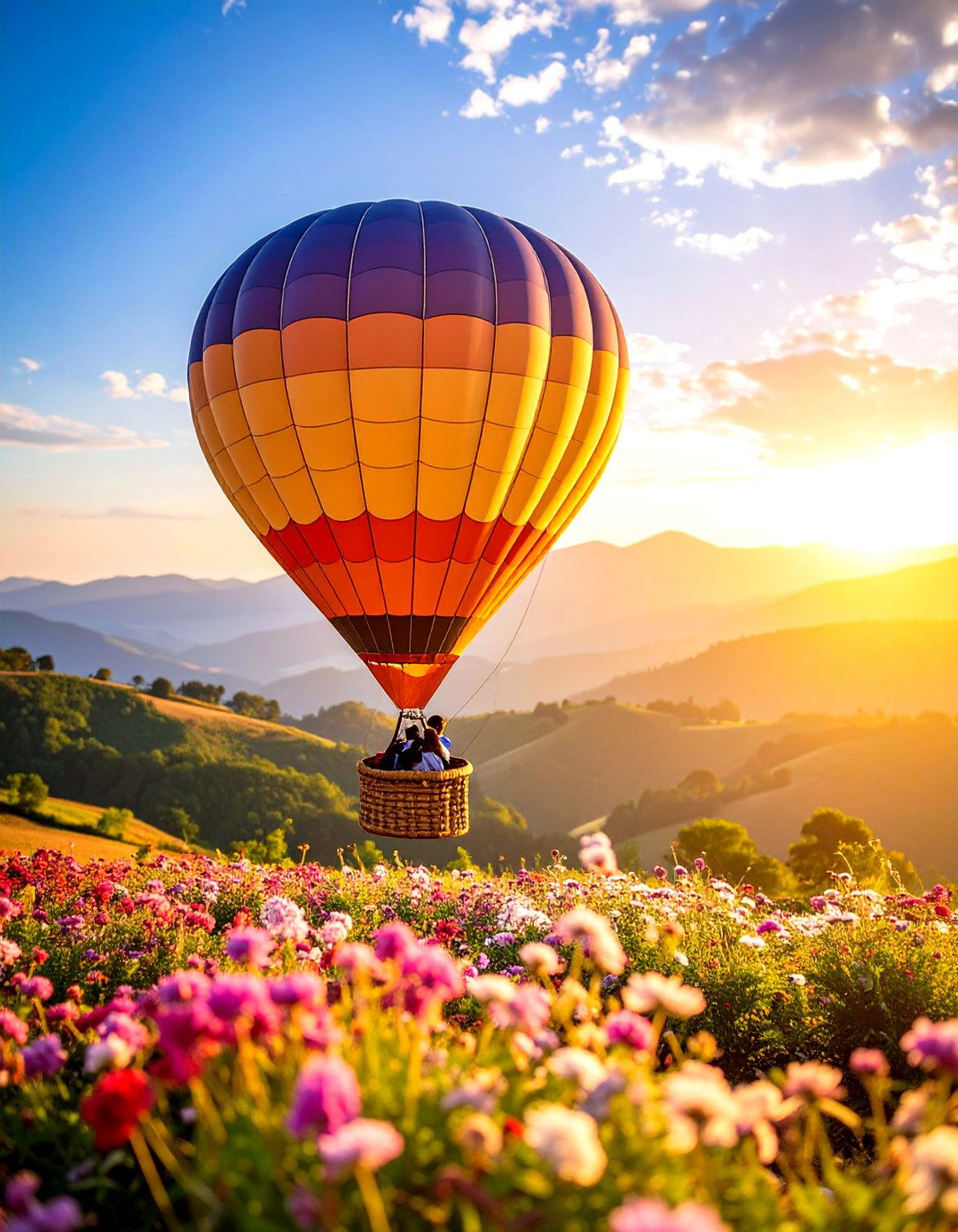 A Hot Air Balloon Ride Proposal - 30 outdoor proposal ideas