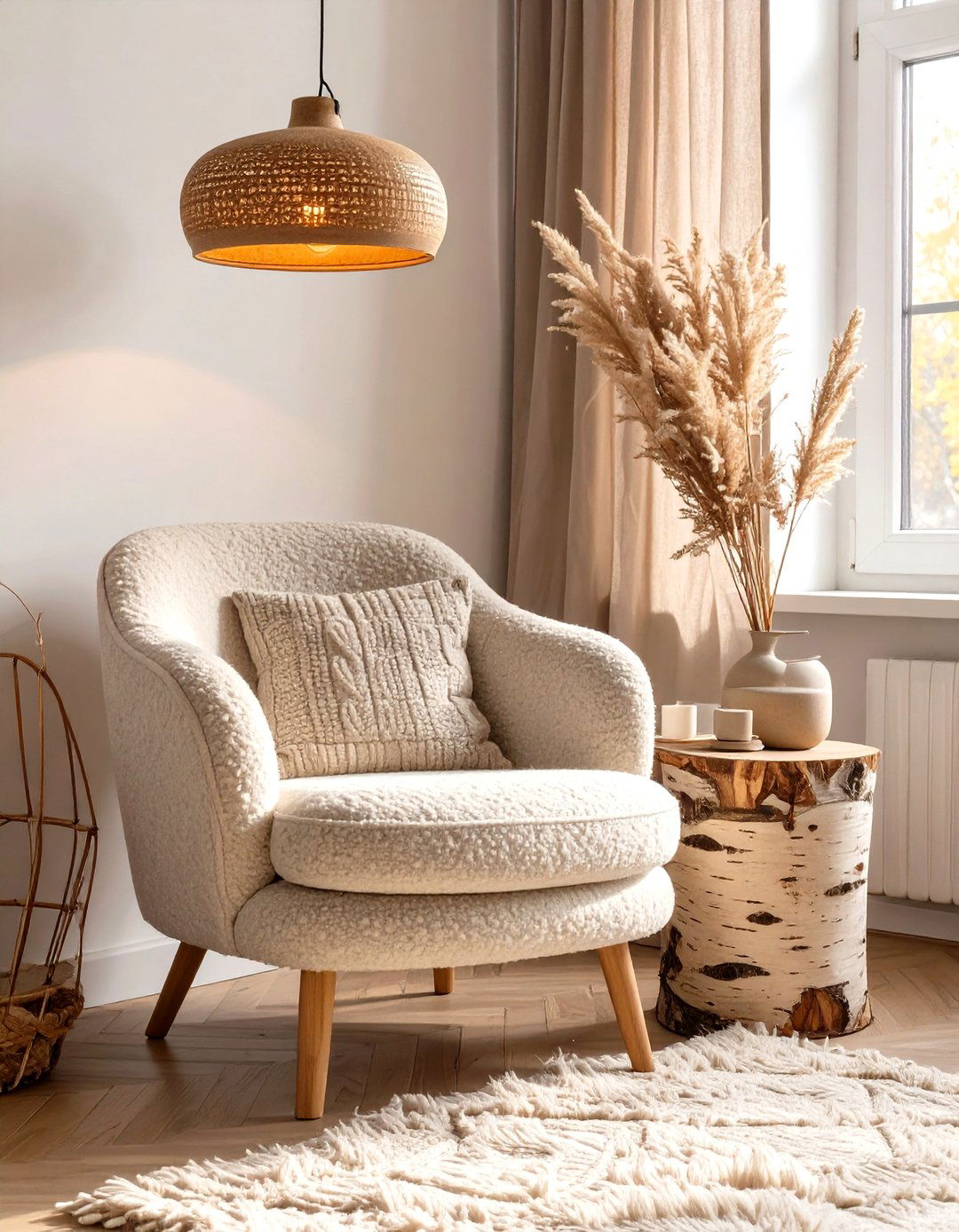 A Hygge Focused Reading Nook - 30 nordic interior design ideas