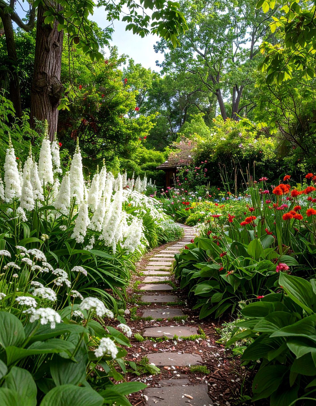 A Japanese Anemone for Late Season Flowers - 30 perennial shade garden ideas