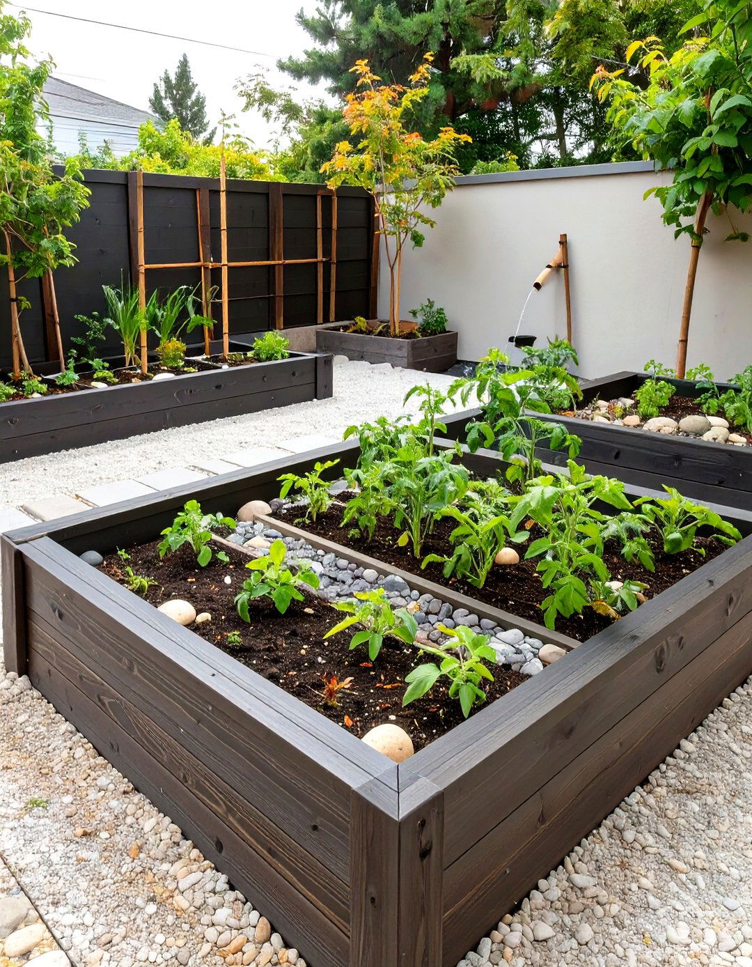 A Japanese Inspired Vegetable Garden - 30 creative vegetable garden design ideas