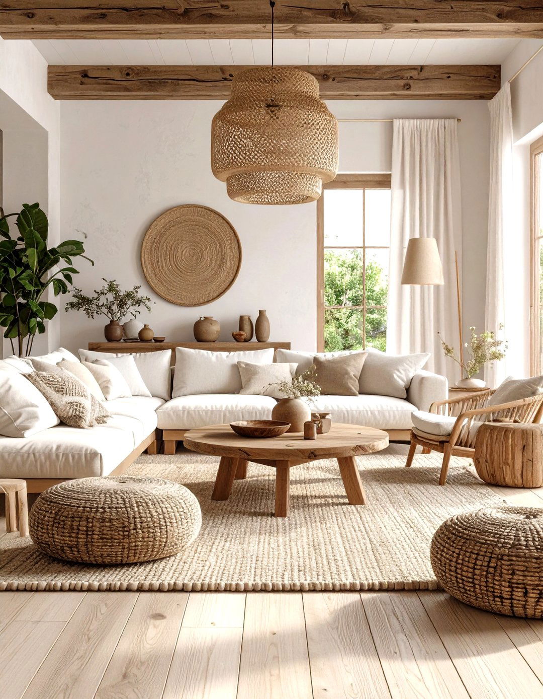 A Japanese Wabi Sabi Living Room - 30 interior decor ideas for living room