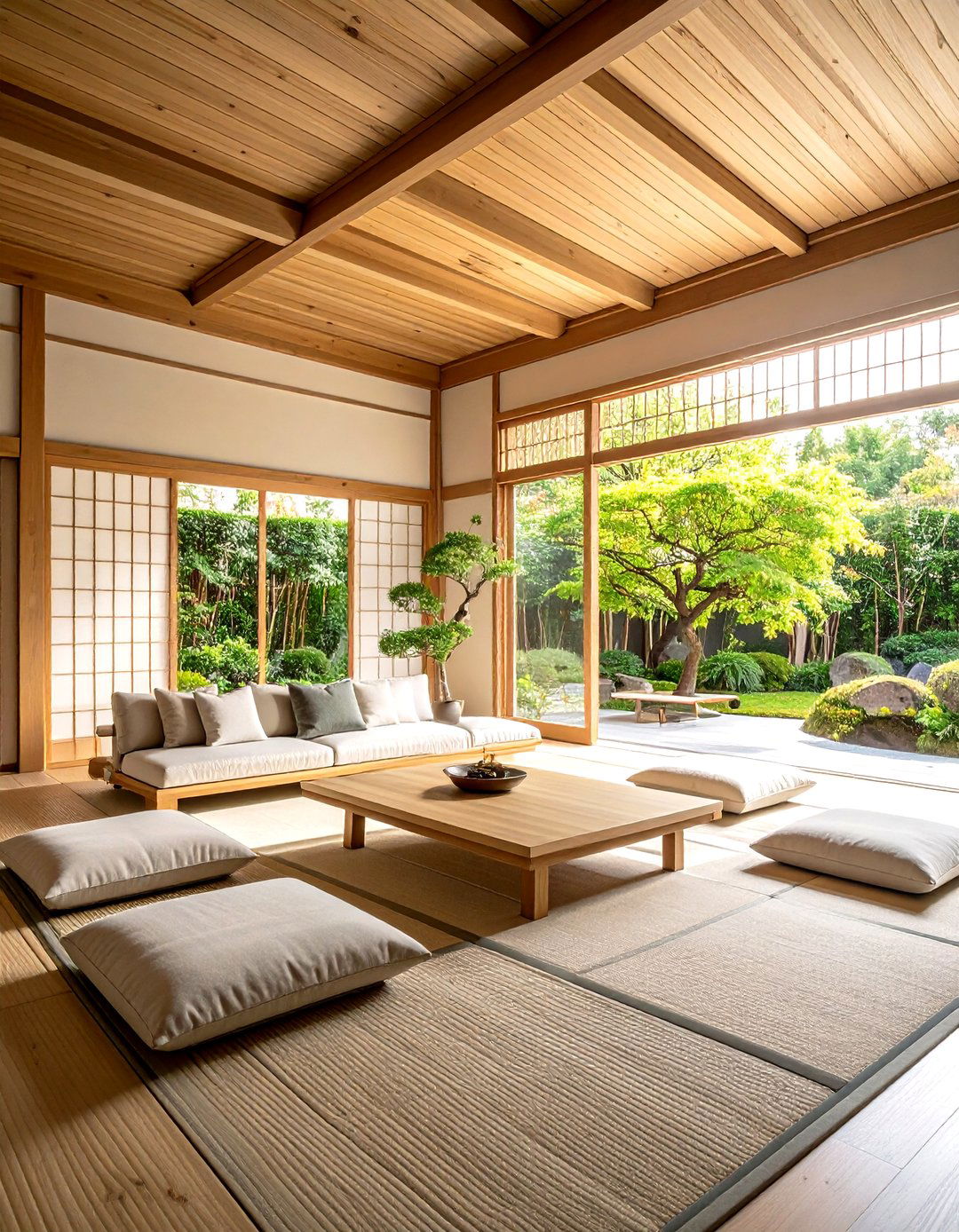 A Japanese Zen Formal Living Room - 30 formal living room ideas