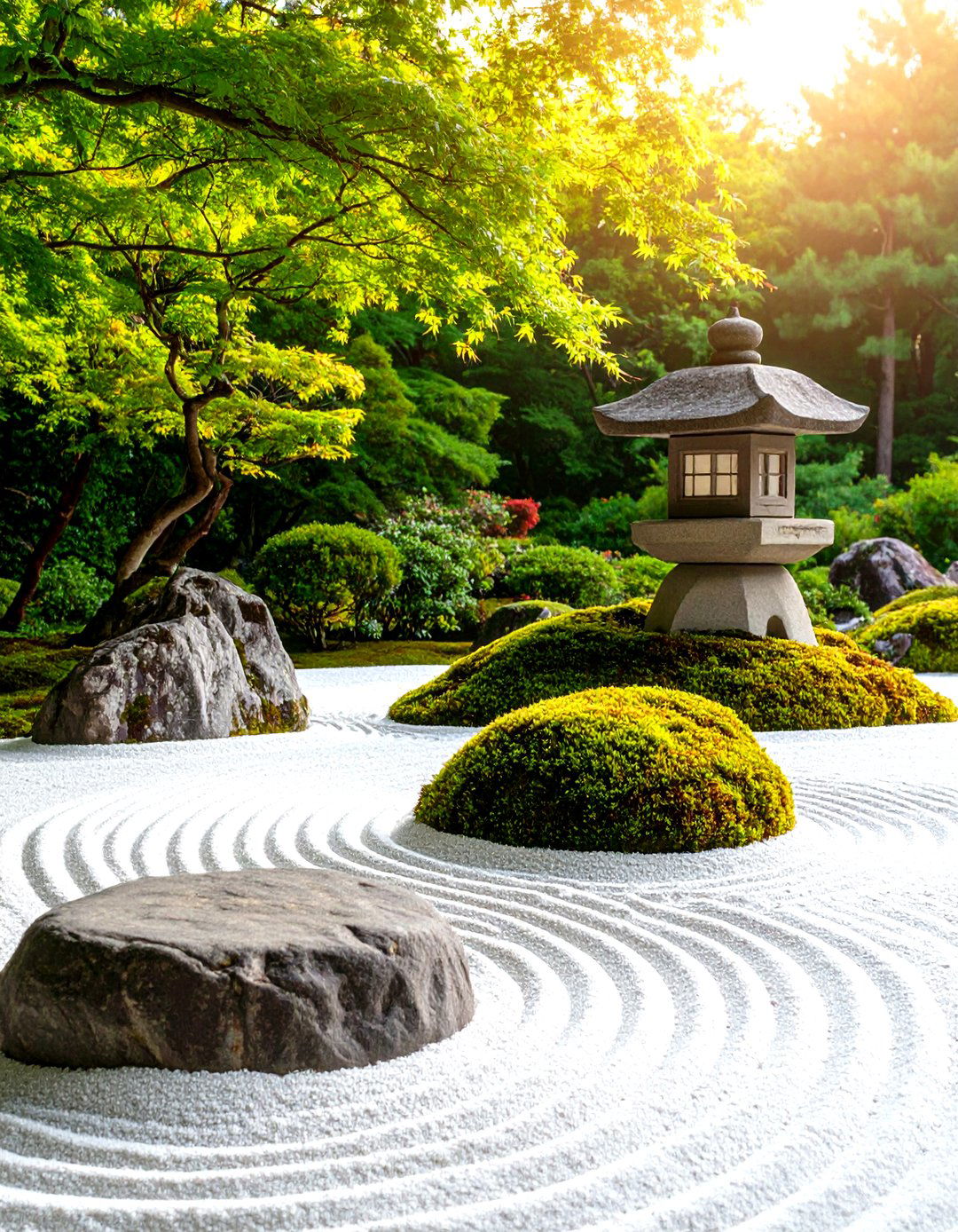 A Japanese Zen Garden Theme - 30 landscape design and installation ideas