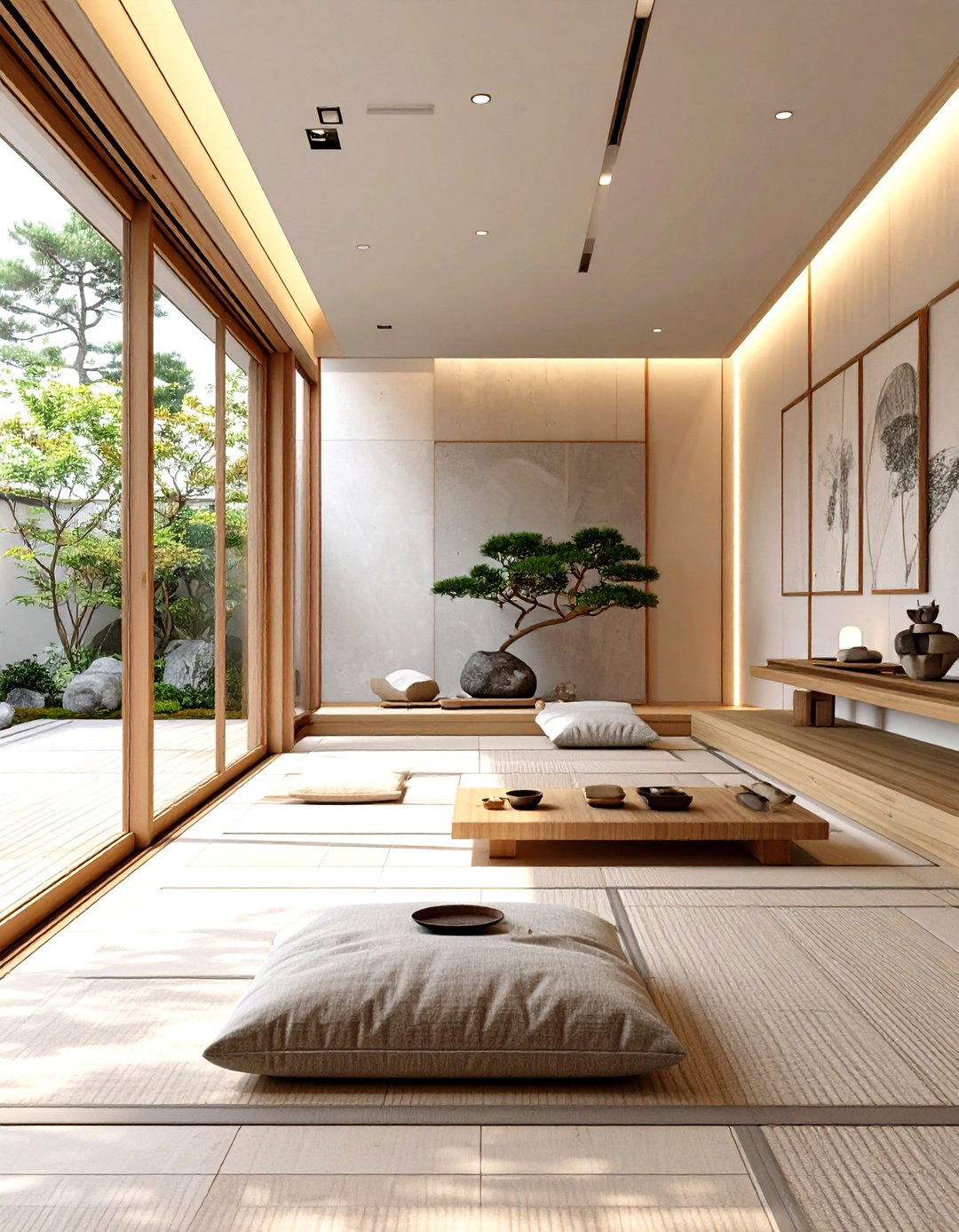 A Japanese Zen Sanctuary Portal - 30 interior design website ideas