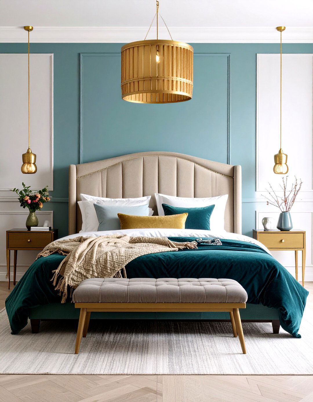 A Jewel Toned Boho Bedroom - 30 ai boho chic bedroom ideas