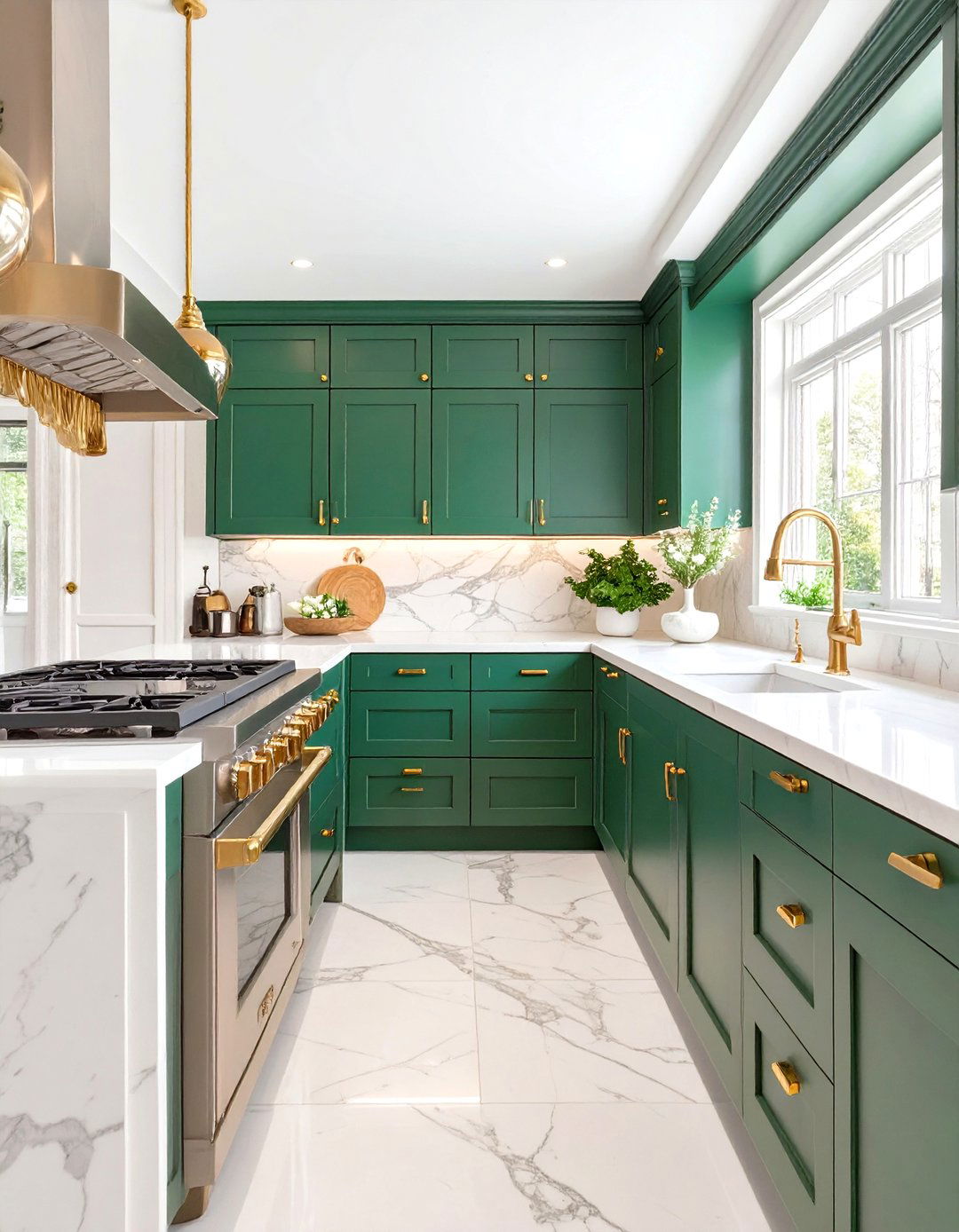 A Jewel Toned Kitchen Palette - 30 free kitchen design tool ideas
