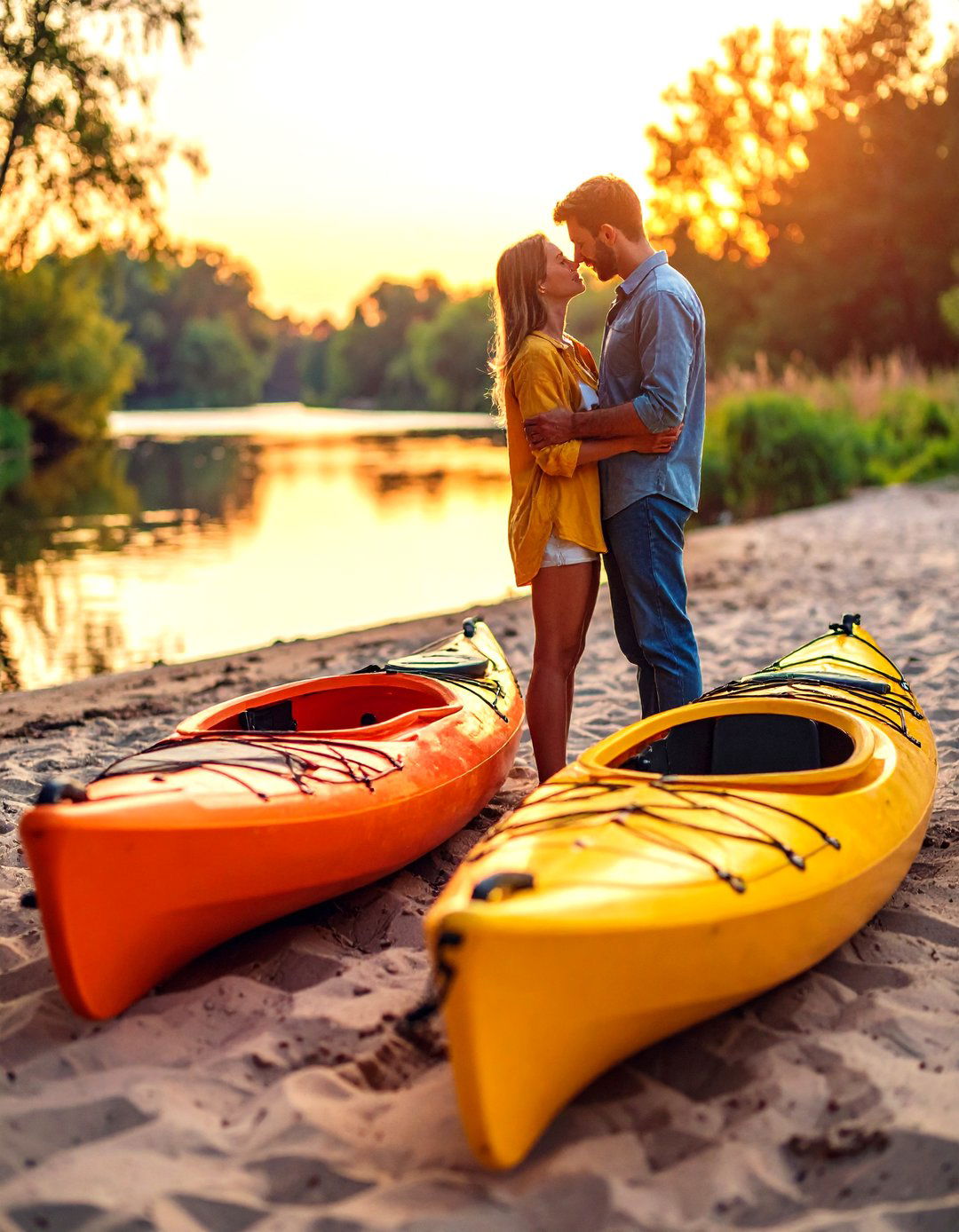 A Kayaking Adventure Proposal - 30 outdoor proposal ideas