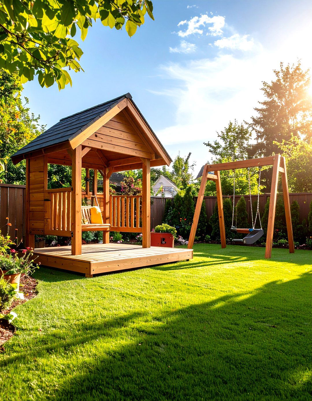 A Kid Friendly Backyard Play Zone - 30 outdoor space ideas