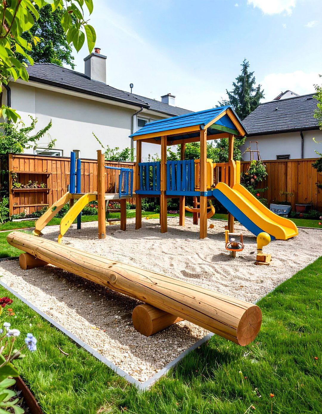 A Kid Friendly Nature Play Area - 30 easy backyard ideas