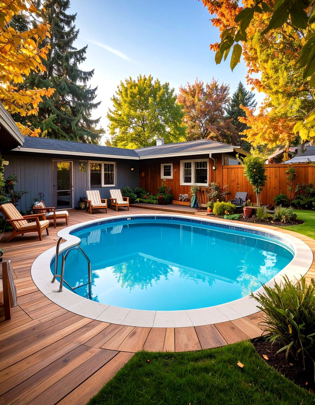 A Kidney Shaped Pool - 30 pool ideas for backyard