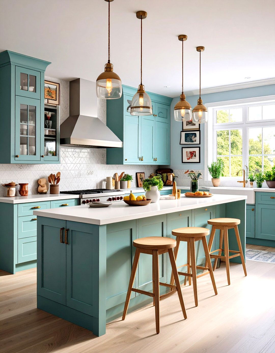 A Kitchen Corner Art Gallery - 30 kitchen corner ideas