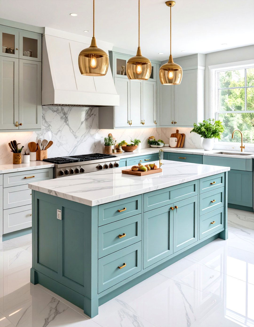 A Kitchen Corner Baking Station - 30 kitchen corner ideas