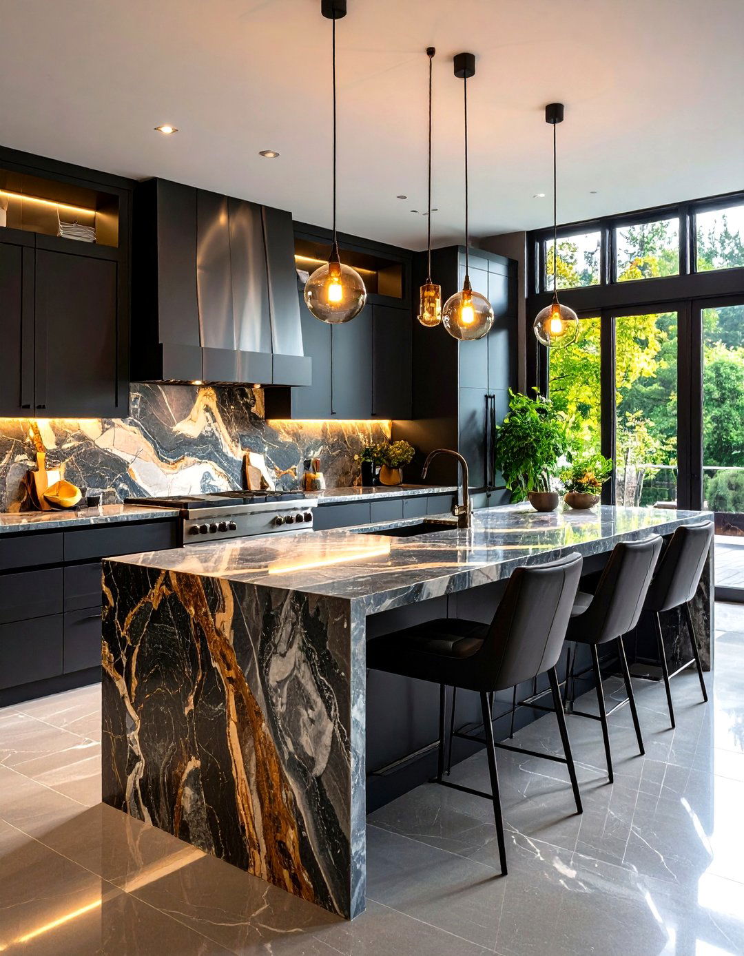 A Kitchen with Natural Stone - 30 kitchen design pictures ideas