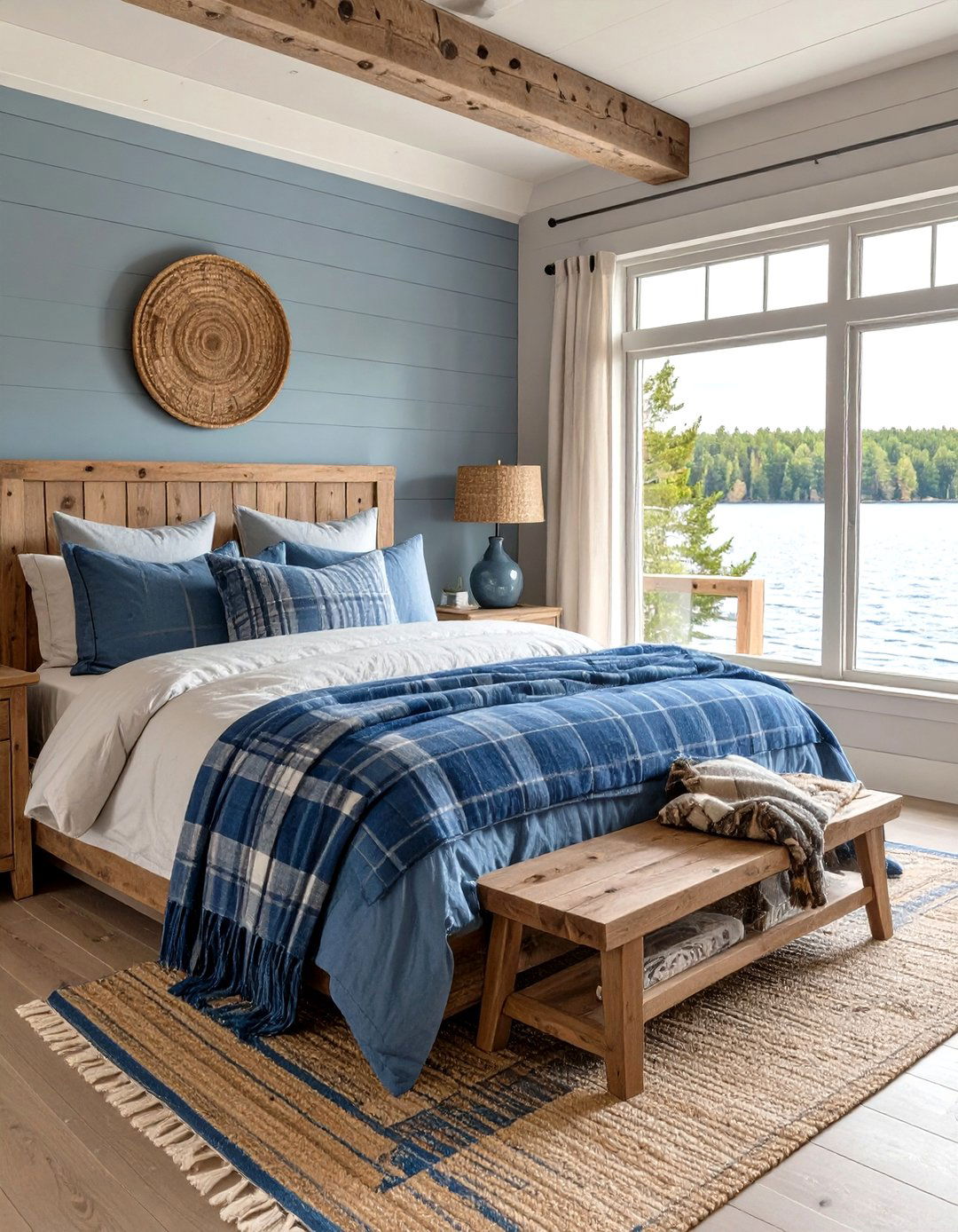 A Lakeside Cottage Bedroom Escape - 30 cottage bedroom ideas