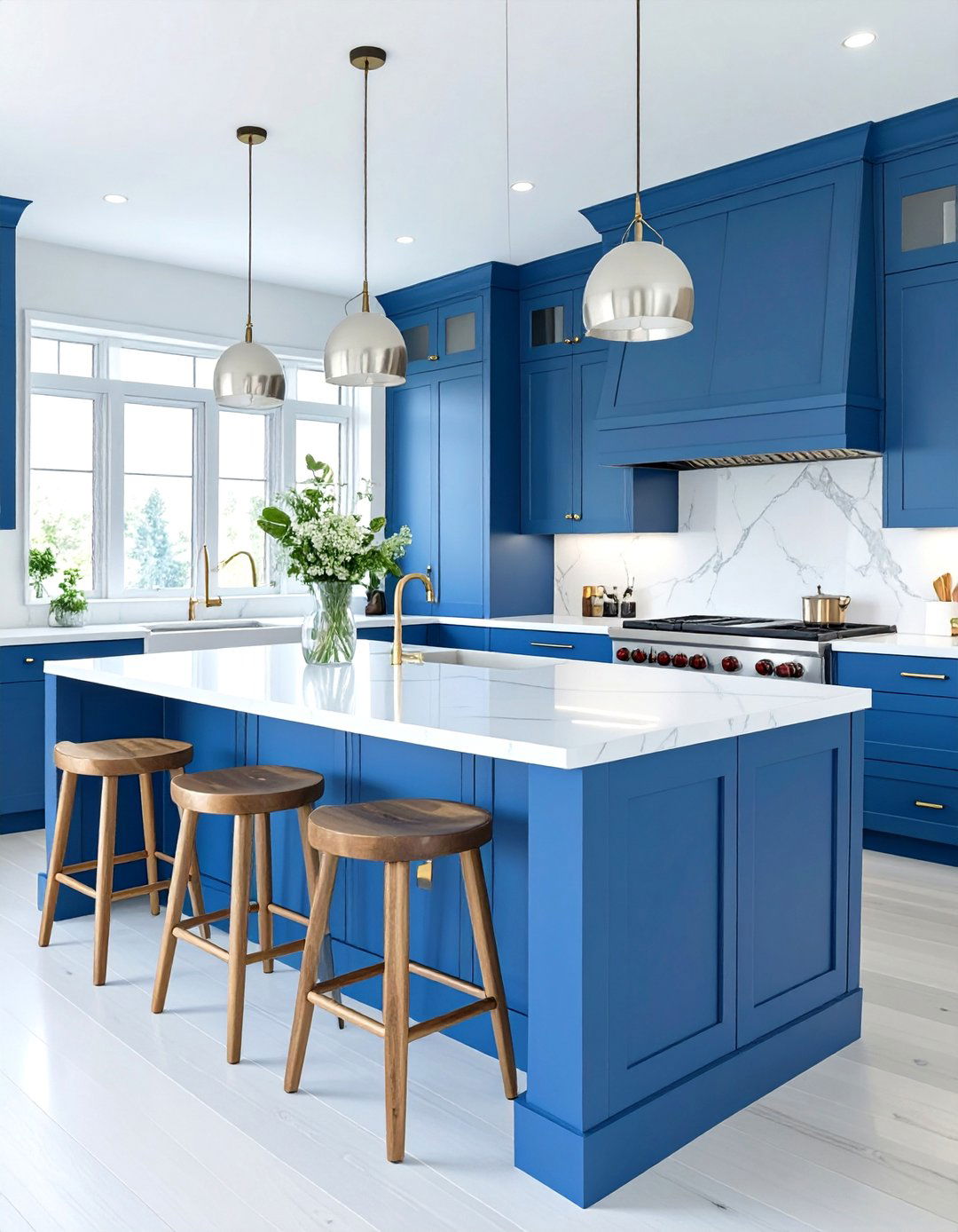 A Large Kitchen Island - 30 timeless kitchen design ideas