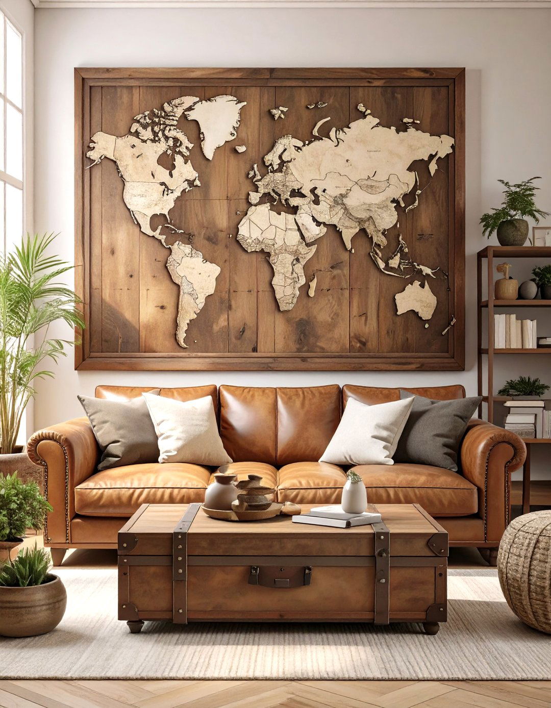 30 Modern Large Wall Decor Ideas for Living Room Spaces - We Love Home Blog