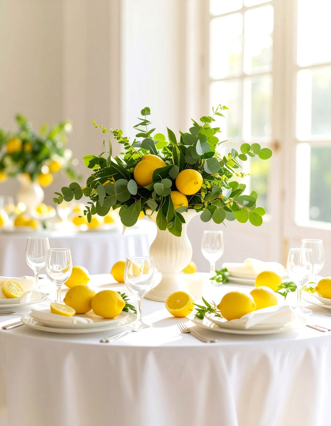 A Lemon and Greenery Baby Shower - 30 neutral baby shower ideas
