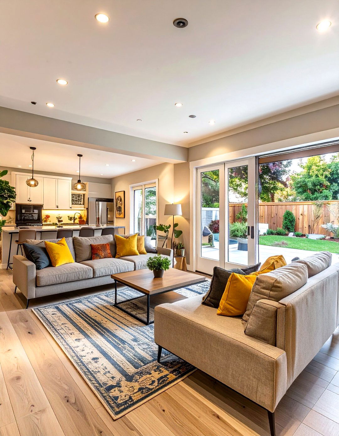 A Light Filled Garden Level Basement Apartment - 30 basement decor ideas