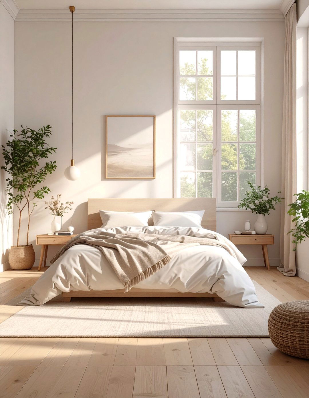A Light and Airy Color Palette - 30 small bedroom ideas for adults