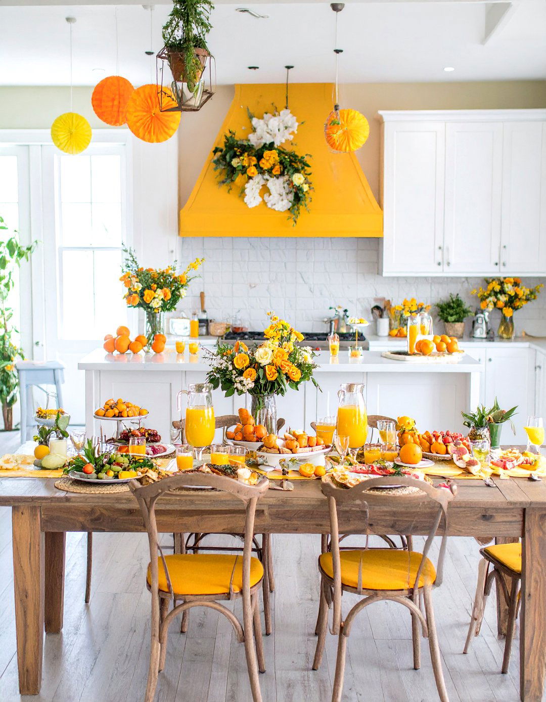 A Little Cutie Citrus Brunch - 30 baby shower brunch ideas