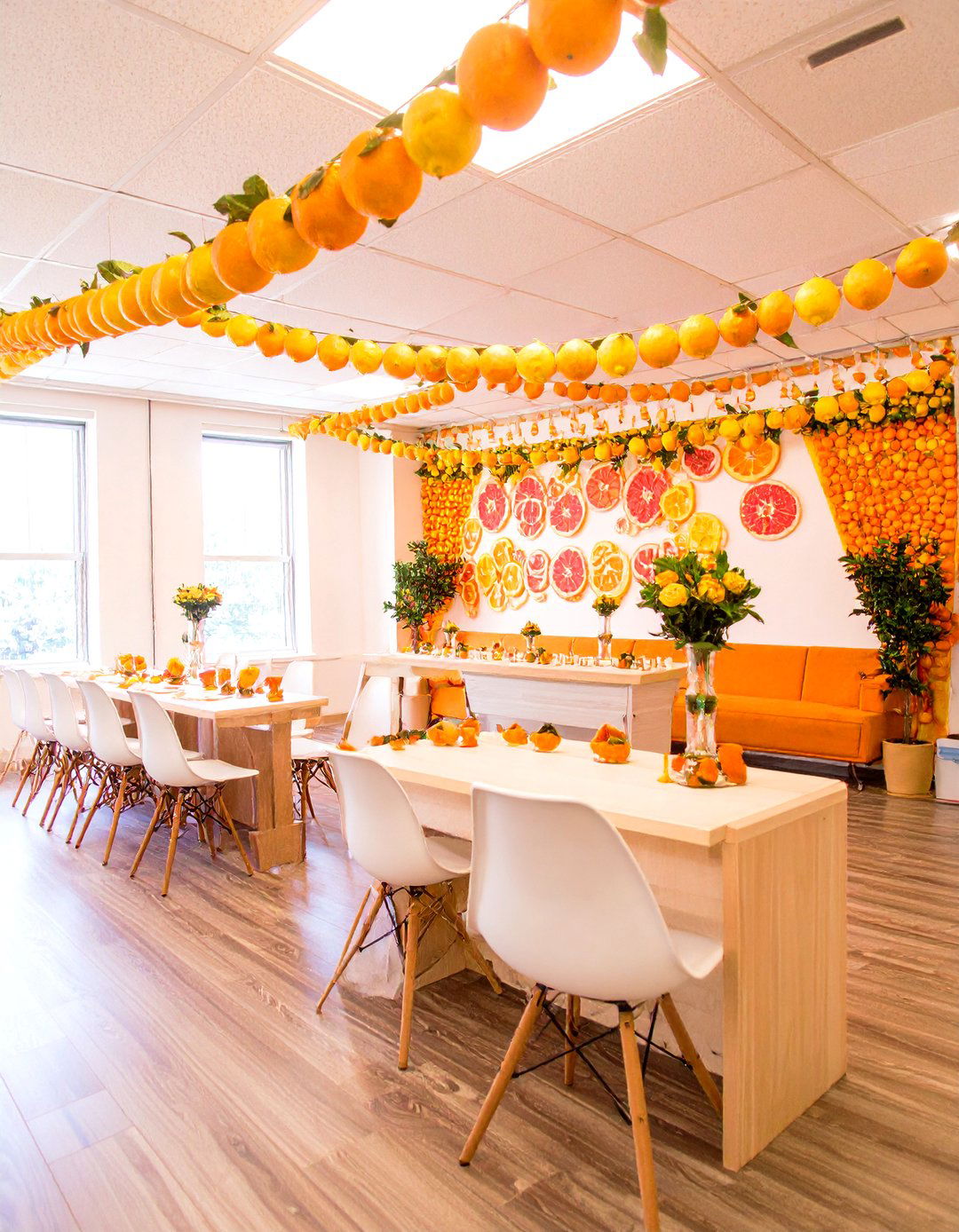 A Little Cutie Citrus Celebration - 30 office baby shower ideas