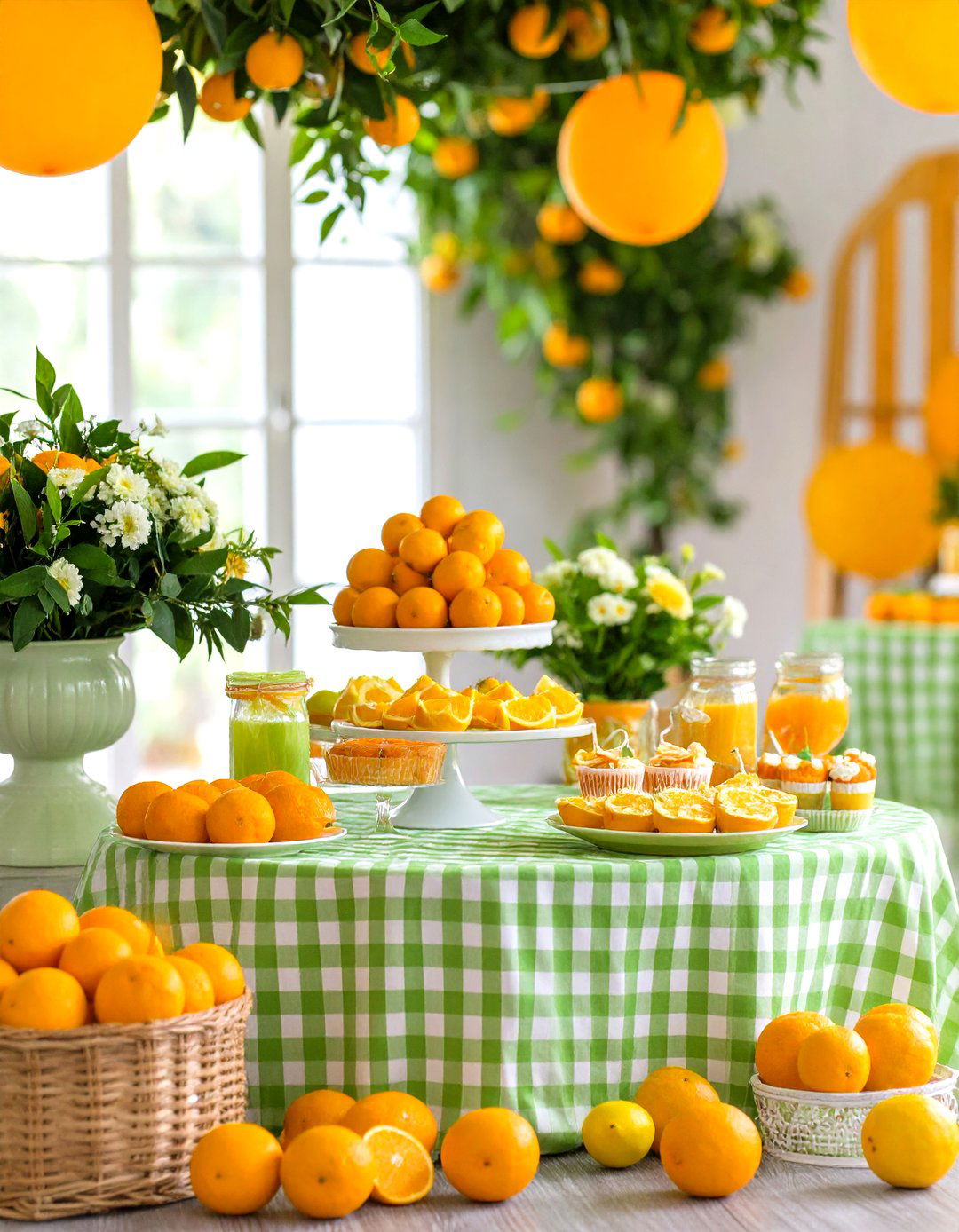 A Little Cutie Orange Themed Shower - 30 baby shower theme ideas