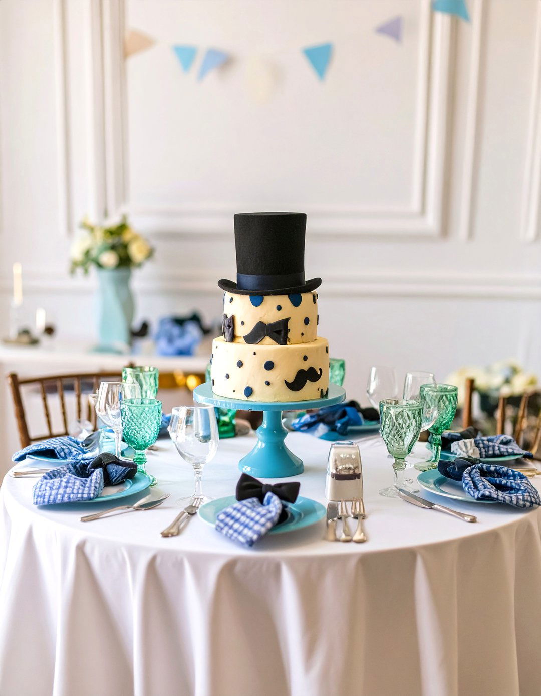 A Little Gentleman Baby Shower - 30 baby boy baby shower ideas