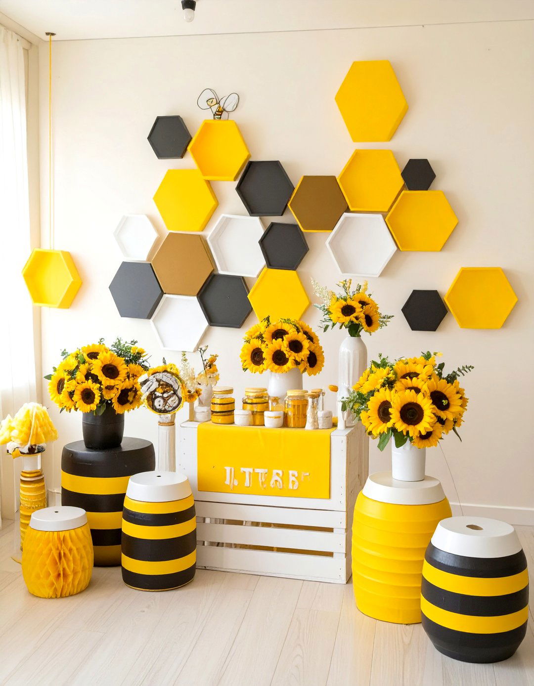 A Little Honey Bee Baby Shower - 30 baby shower decoration ideas