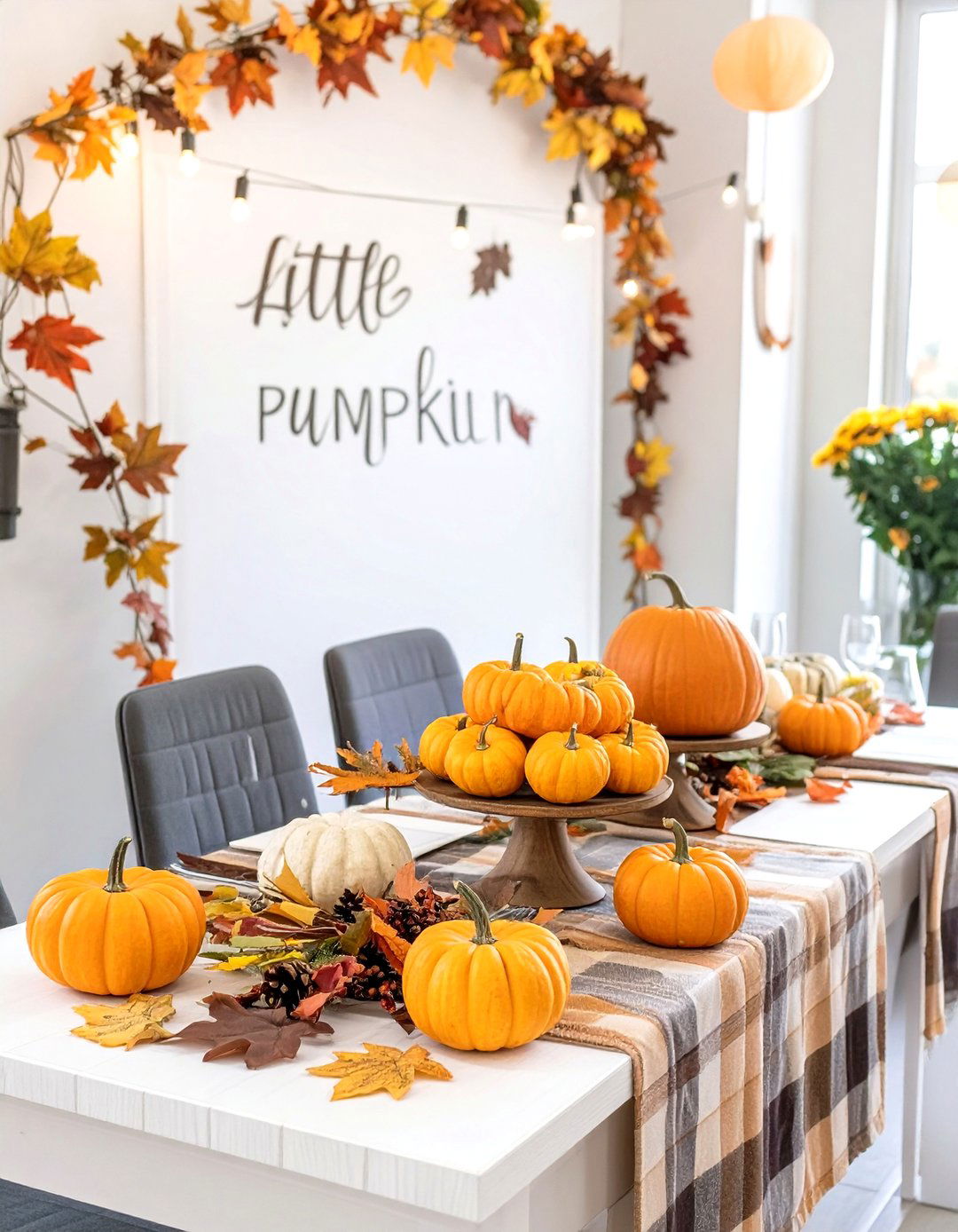 A Little Pumpkin Autumnal Celebration - 30 office baby shower ideas
