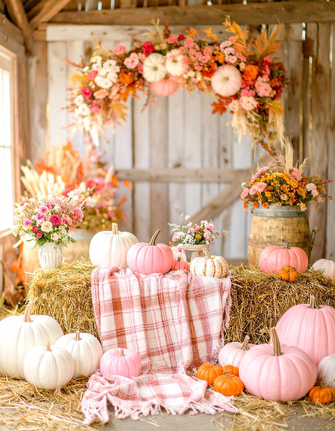 A Little Pumpkin Patch Shower - 30 girl baby shower ideas
