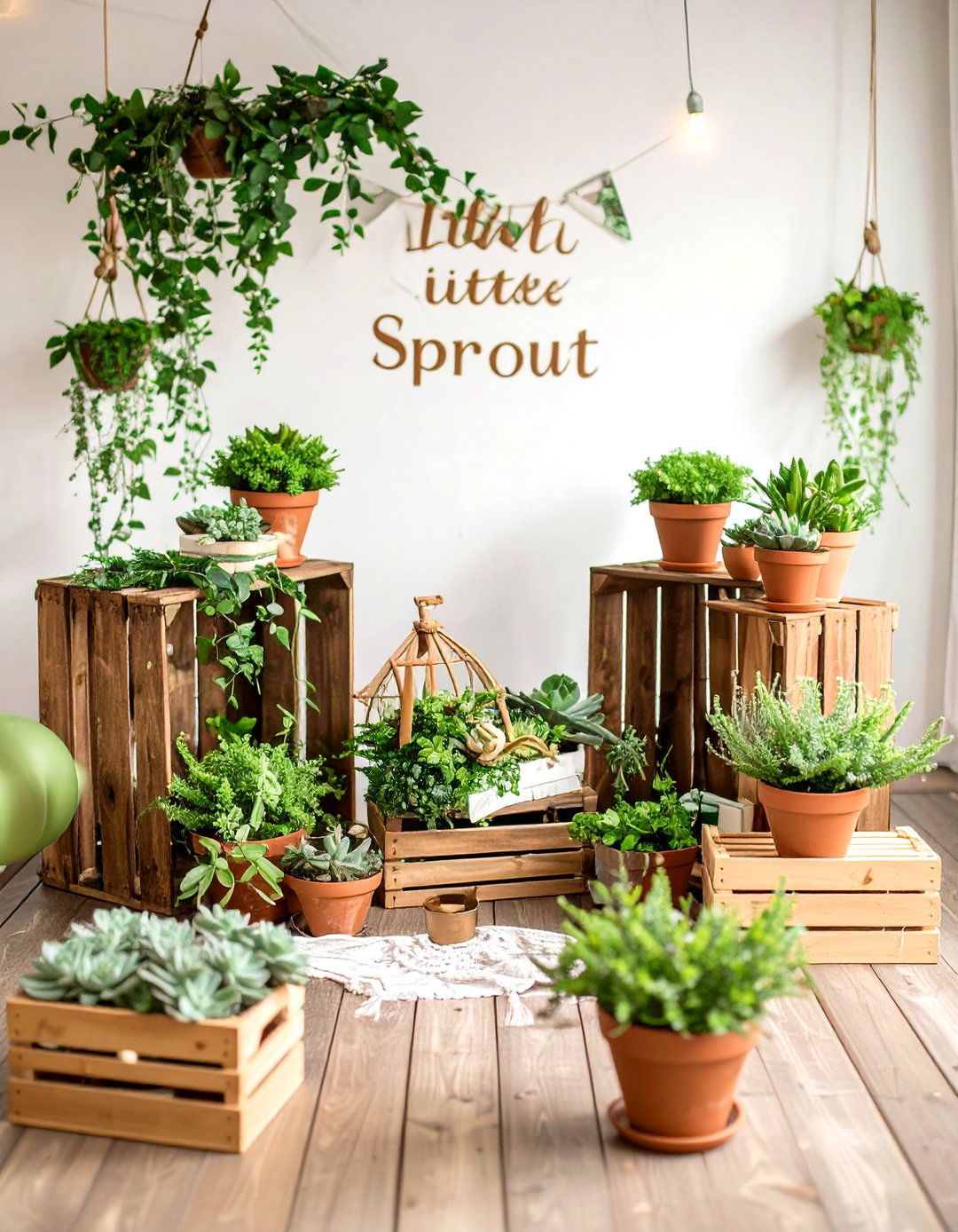 A Little Sprout Garden Baby Shower - 30 baby shower decoration ideas