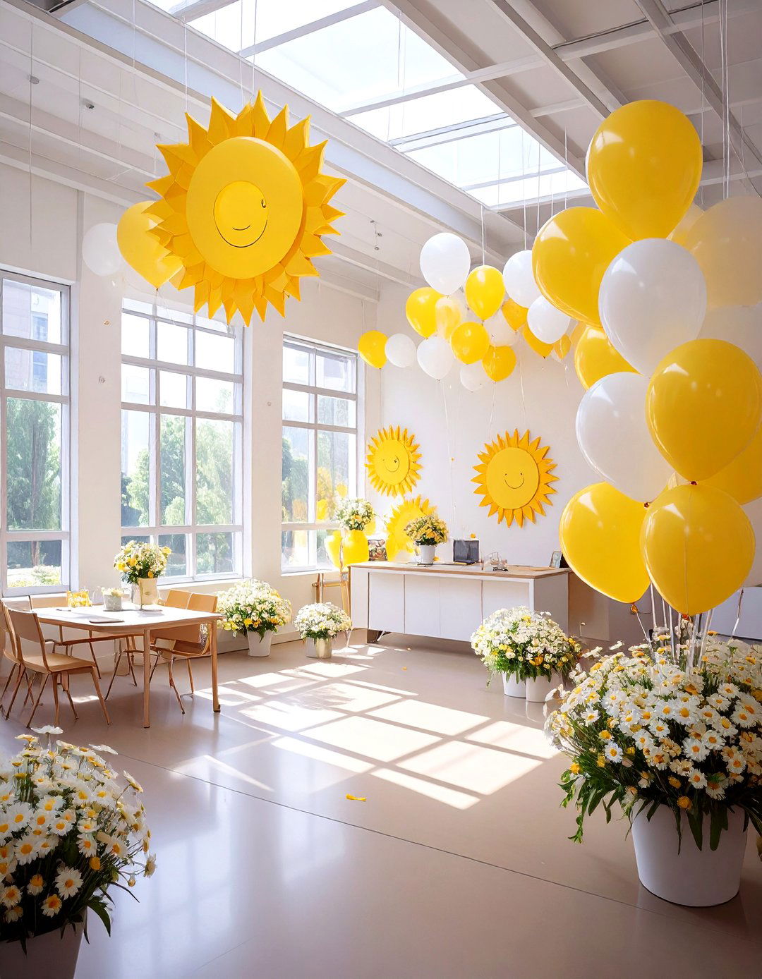 A Little Sunshine You Are My Sunshine Theme - 30 office baby shower ideas