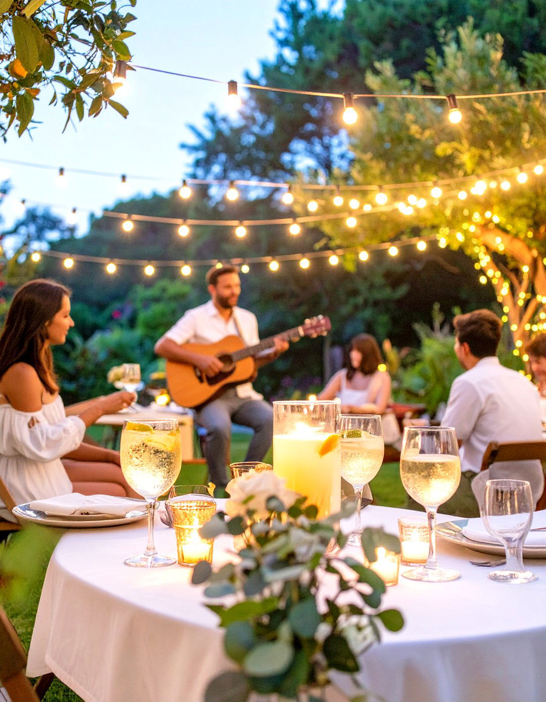 A Live Music and Garden Party Bridal Shower - 30 unique bridal shower ideas