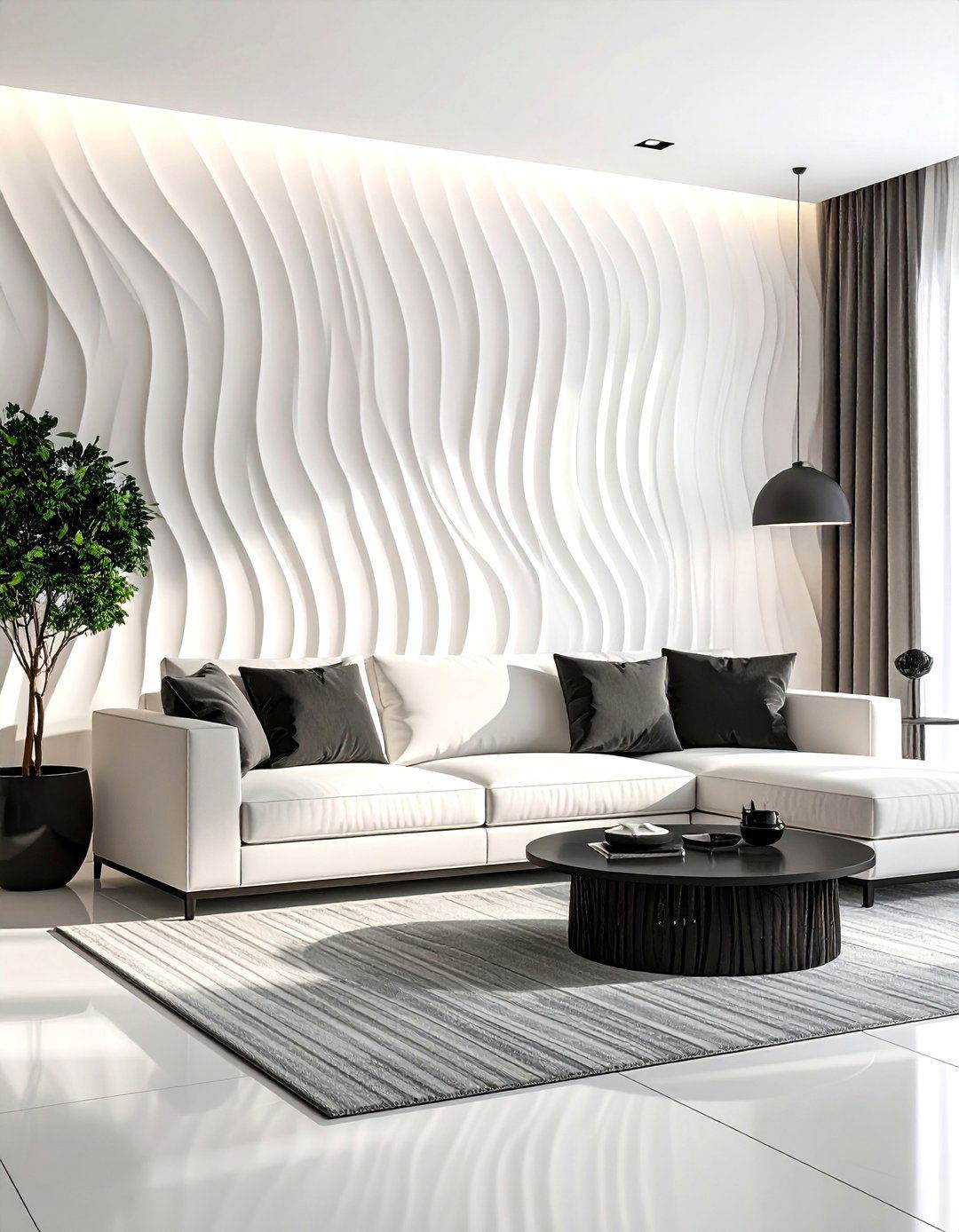 30 Accent Wall Ideas Living Room Design Inspiration - We Love Home Blog
