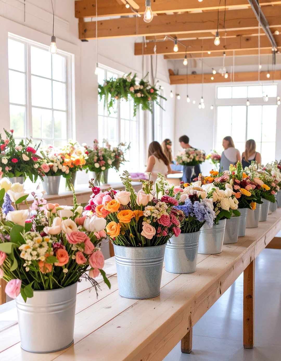 A Love in Bloom Floral Workshop Bridal Shower - 30 ideas for bridal shower