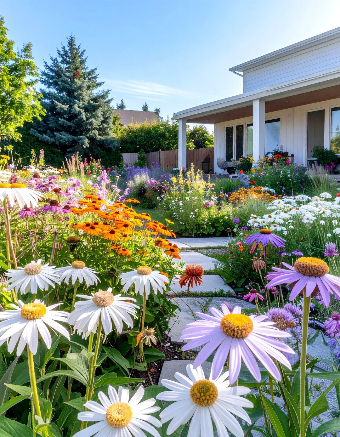 A Low Allergen Wildflower Garden - 30 wildflower garden ideas